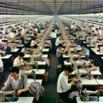 Fast fashion factory workers