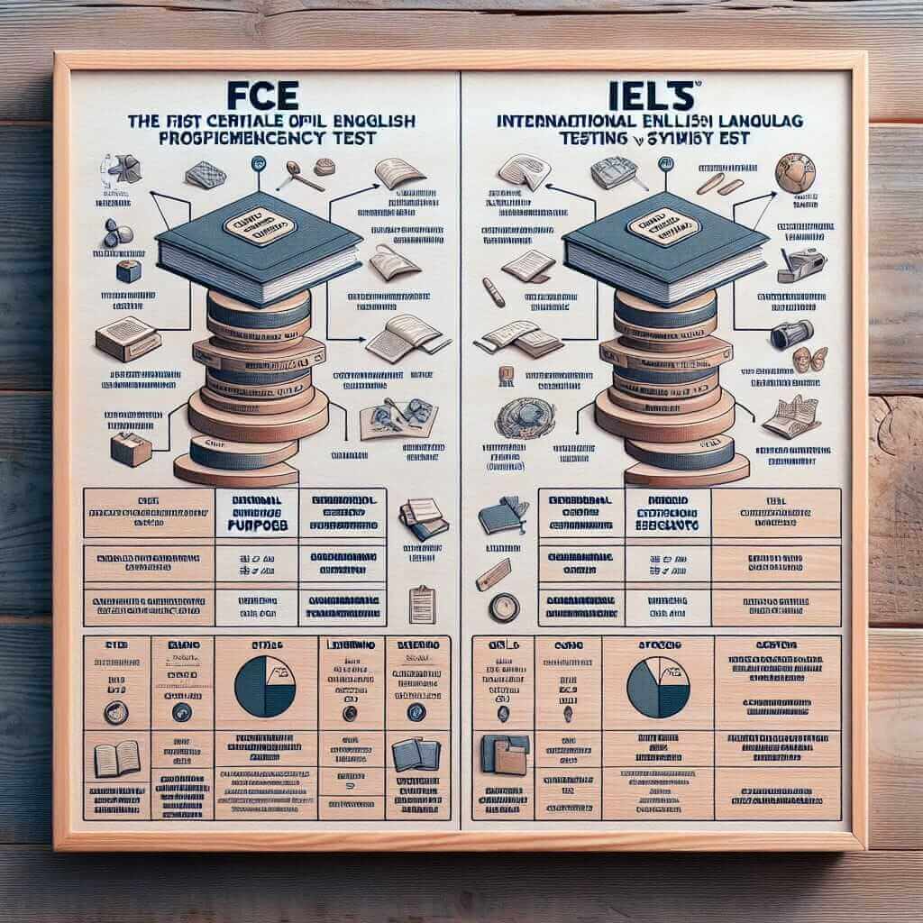 FCE vs IELTS comparison table