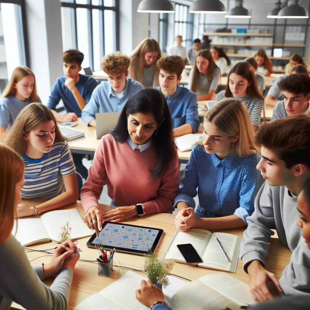 Modern Finnish Classroom