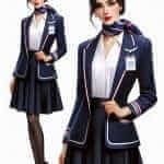 Flight Attendant Uniform