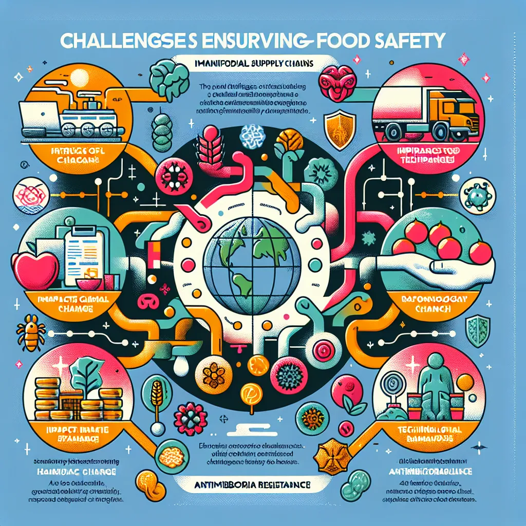 Food safety challenges infographic