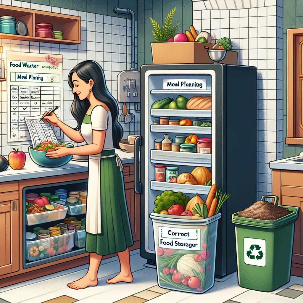 Reducing food waste at home