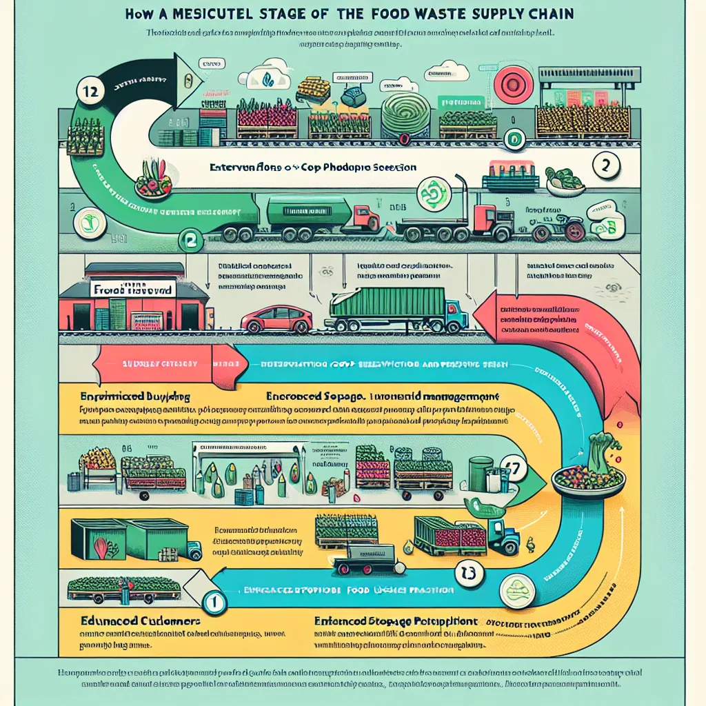 Food waste in supply chain