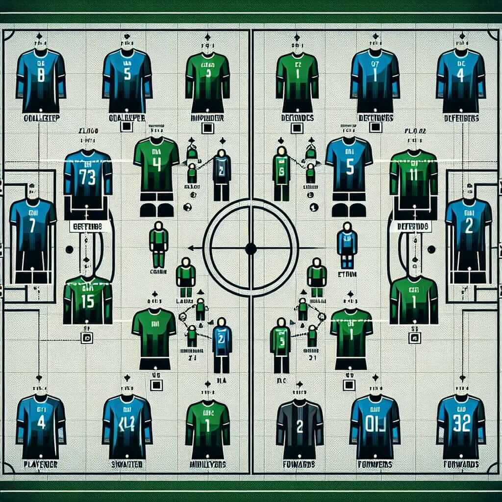 Football Positions Diagram