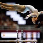 Gymnast Dismount