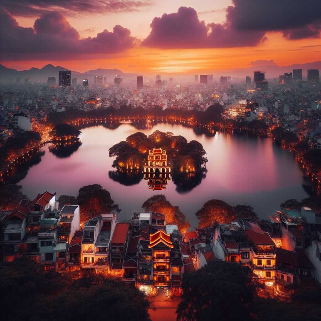 Hanoi Cityscape