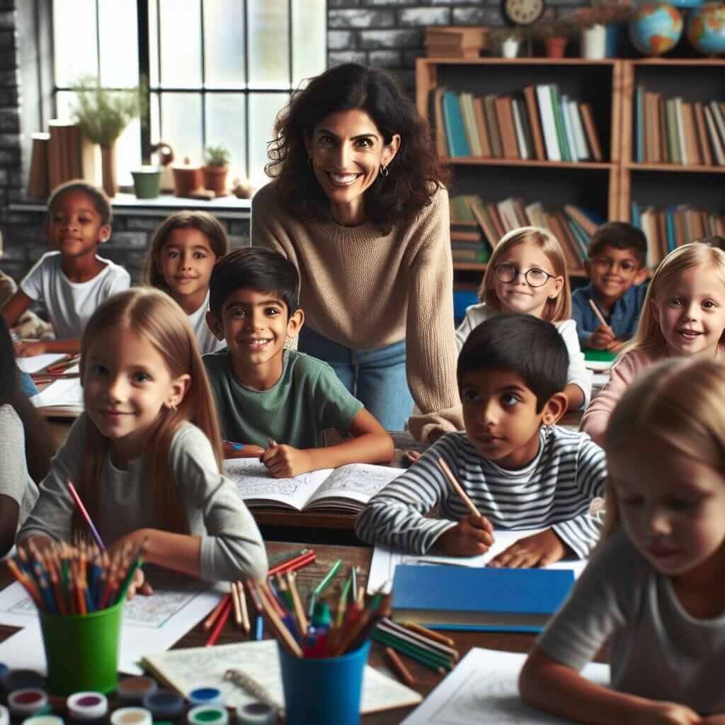 Happy Children Learning