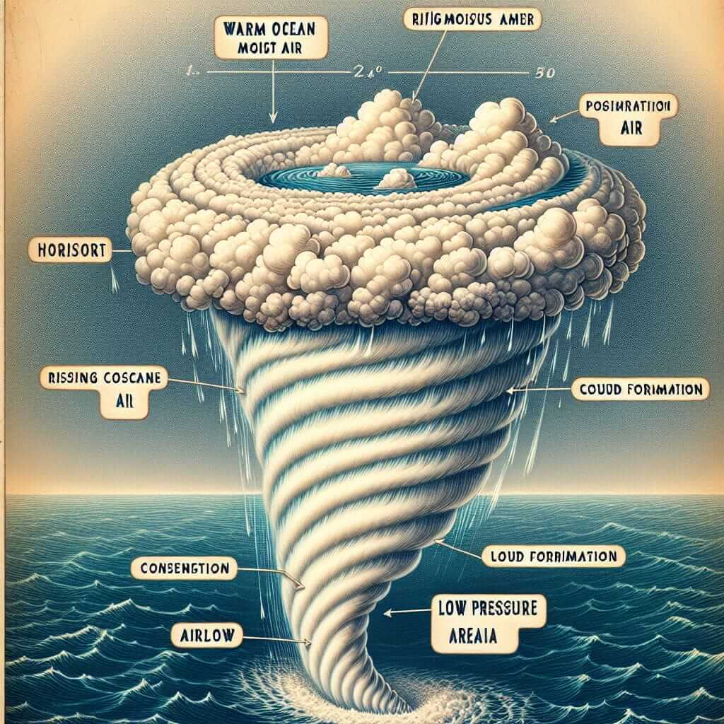 Hurricane Formation Diagram