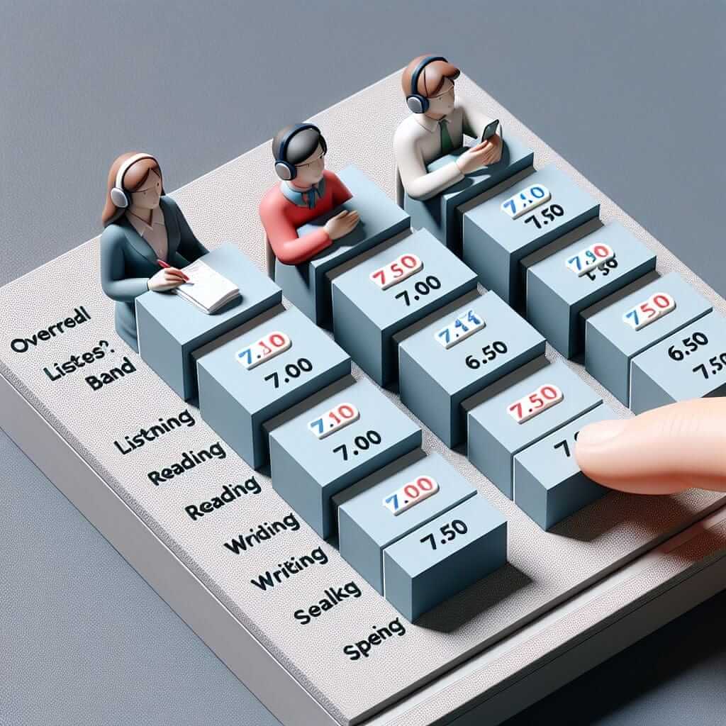 IELTS Band Score Calculation