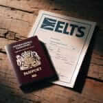 ielts certificate and passport