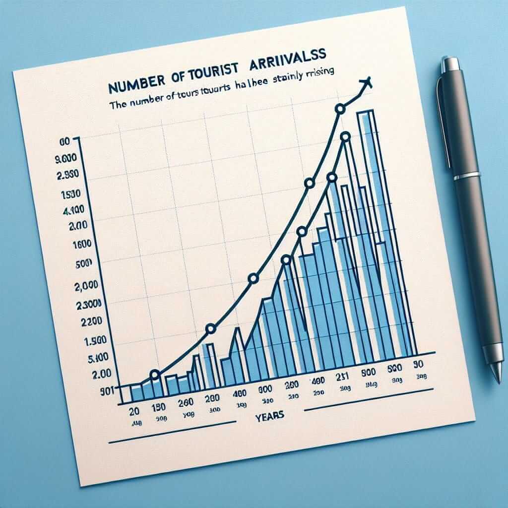 Tourist Arrivals Graph