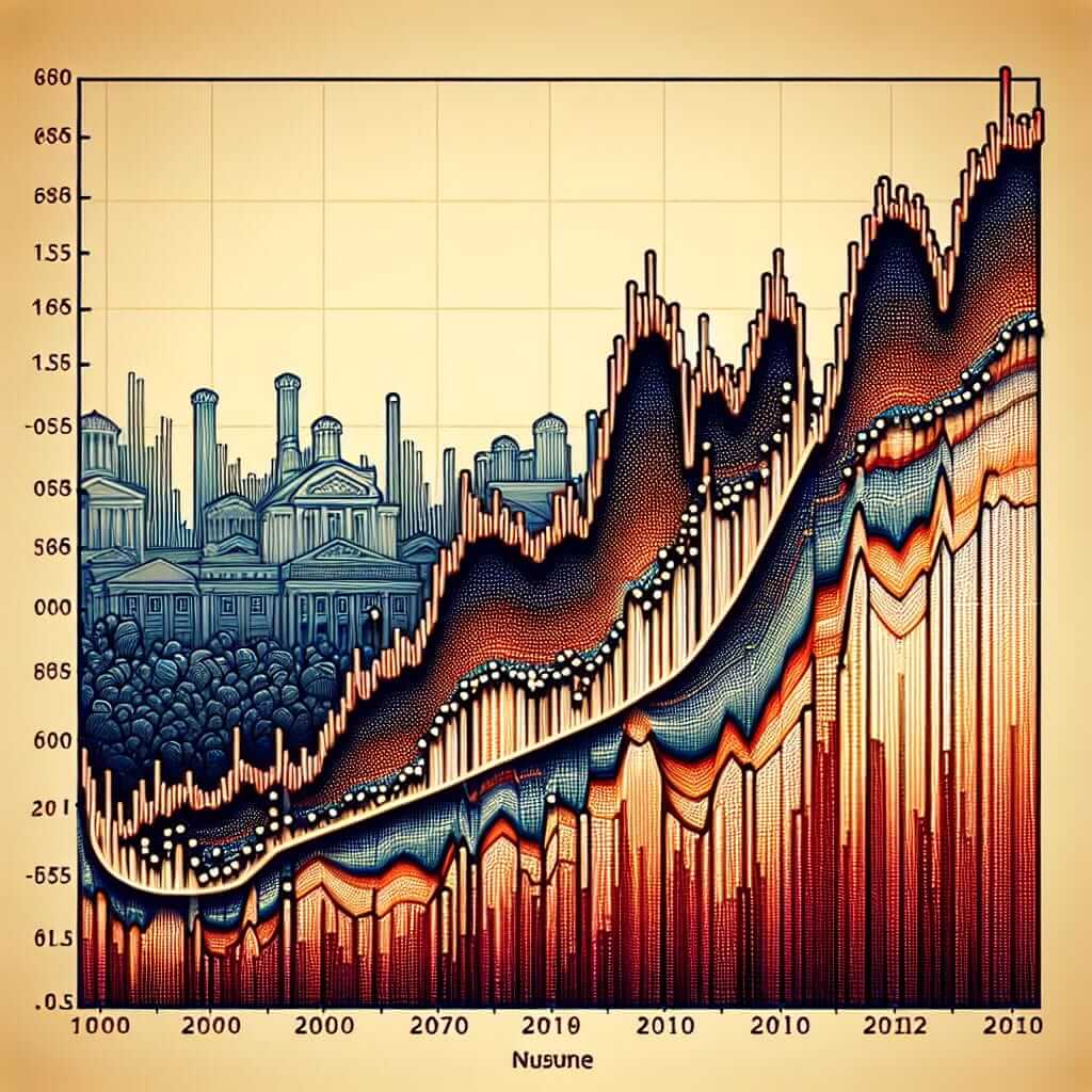 IELTS Line Graph - Tourist Arrivals