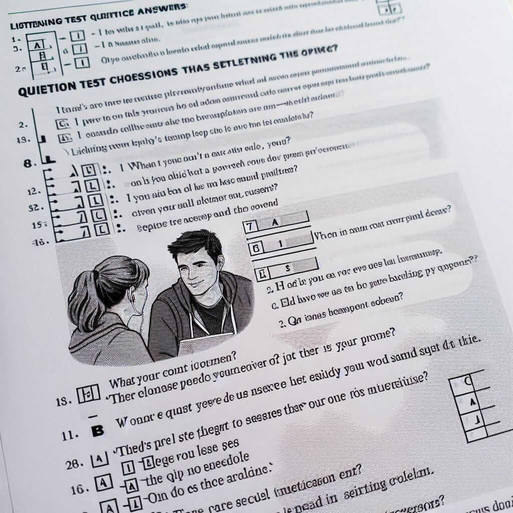 IELTS Listening Test Example