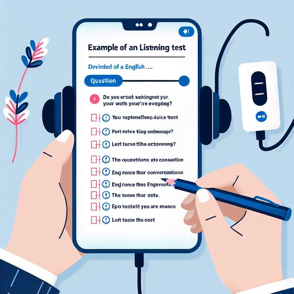 IELTS Listening Test Example