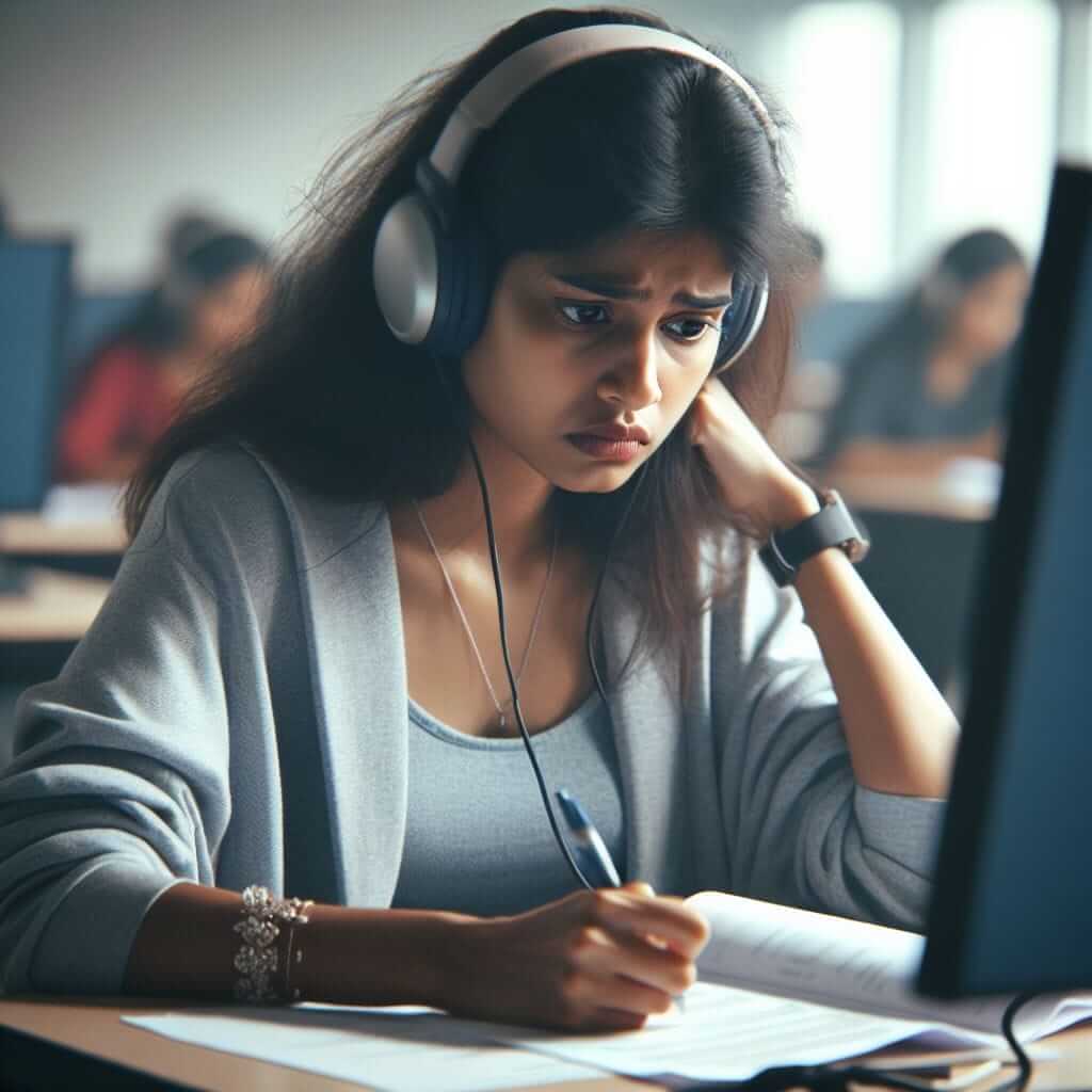 IELTS Listening Test Stress