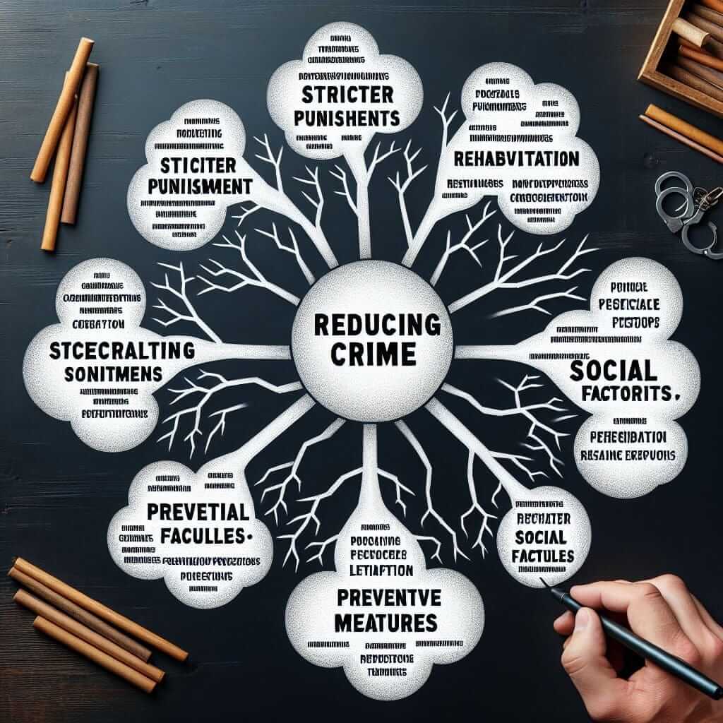 IELTS Mind Map for Reducing Crime