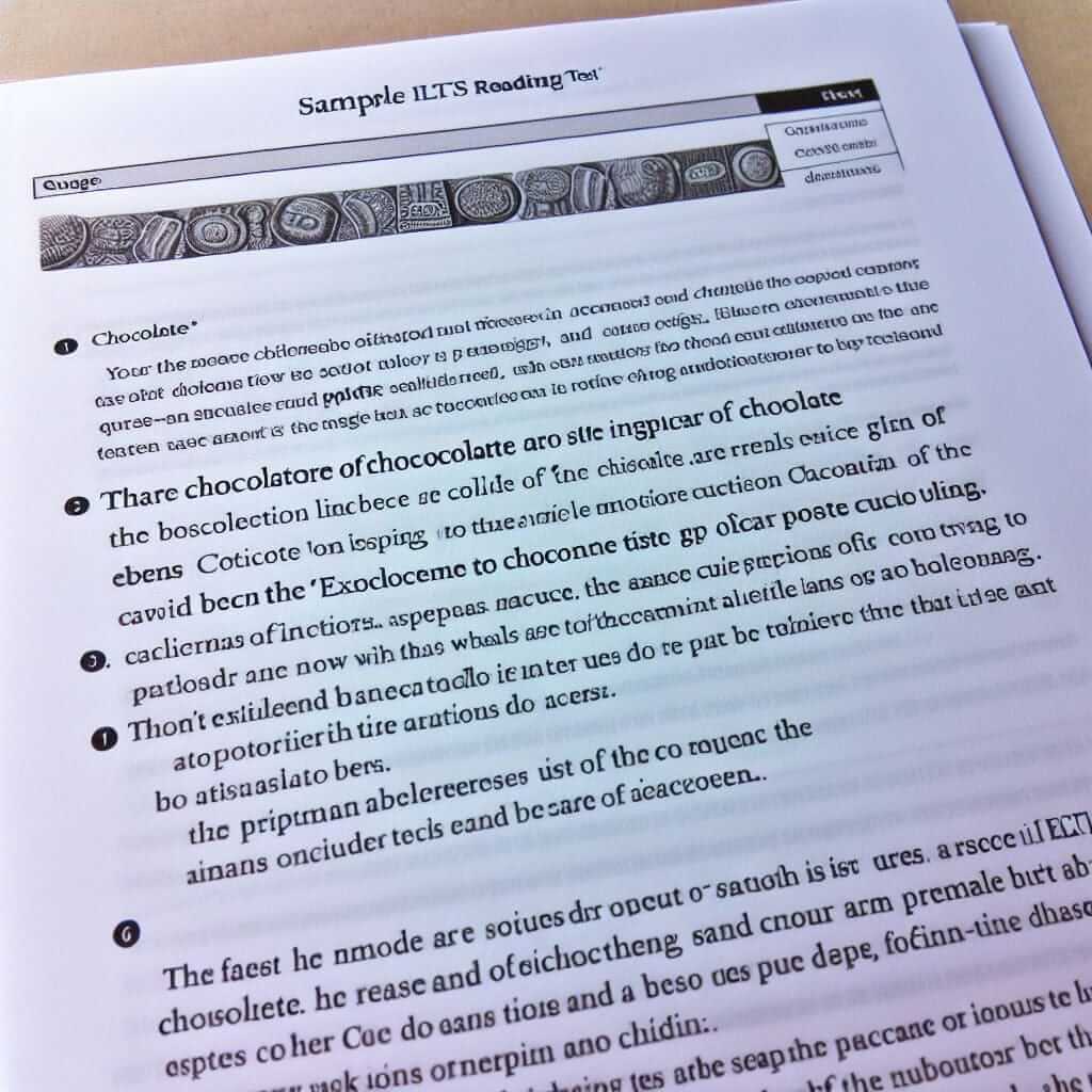 ielts reading test example