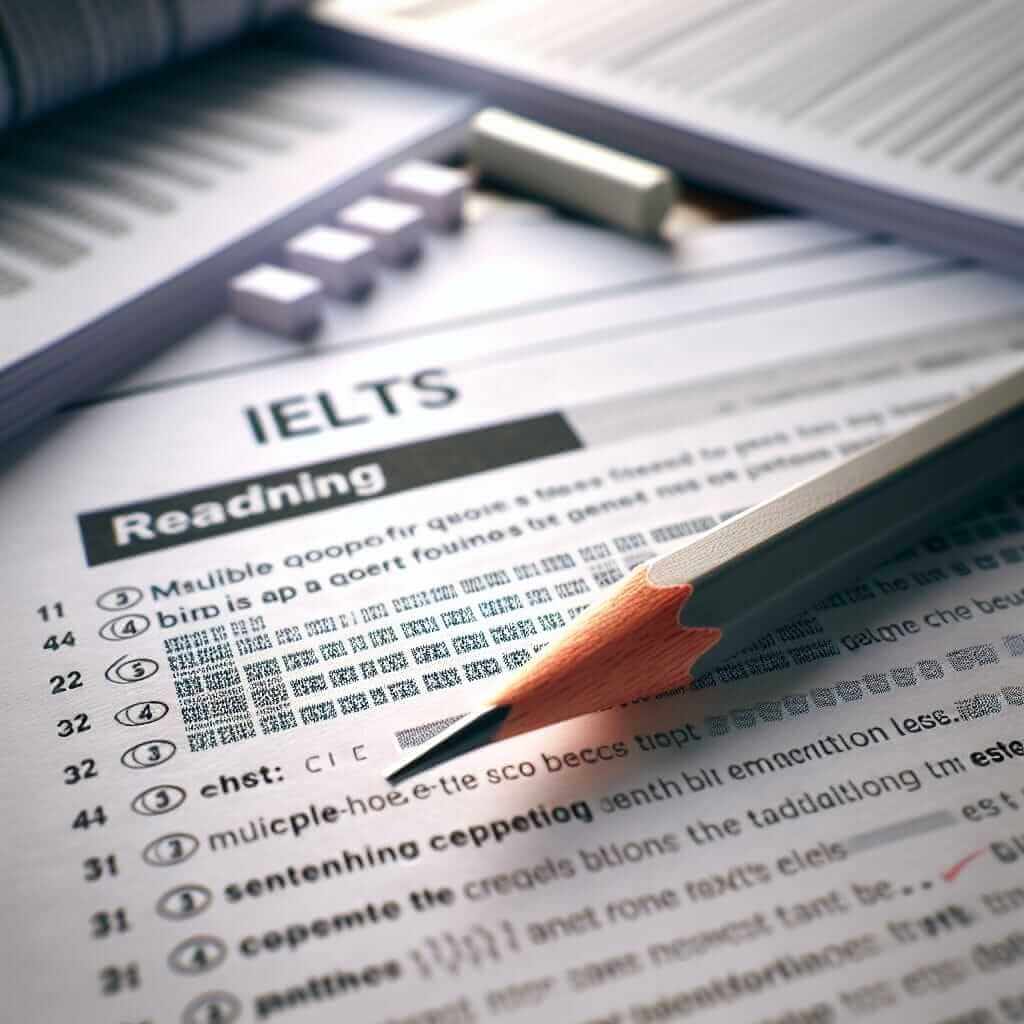 ielts reading test example