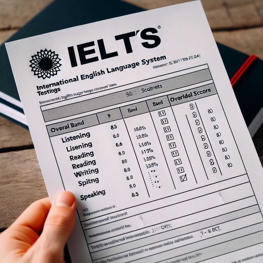 IELTS Score Report