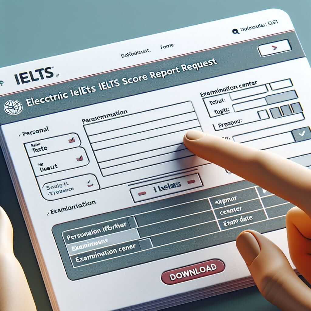 IELTS Score Report Request Form