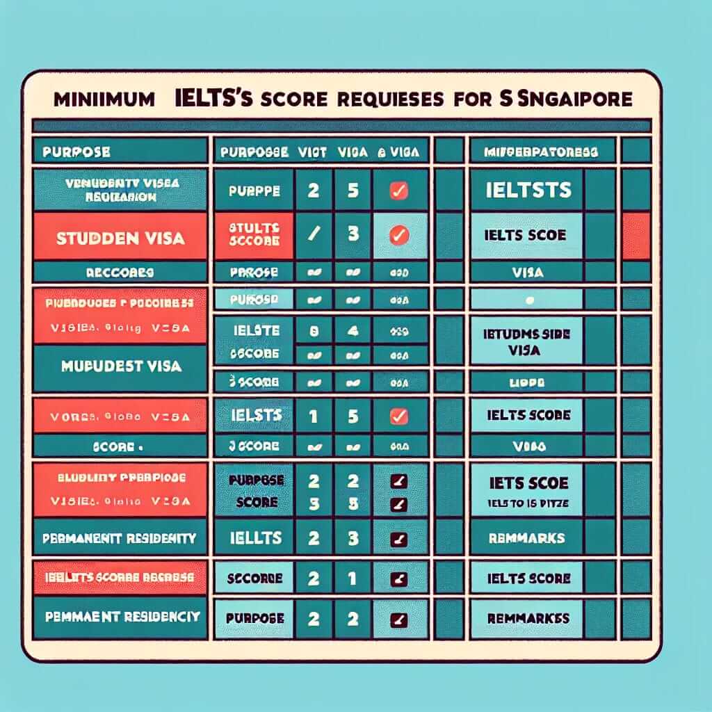 IELTS Score Requirements in Singapore