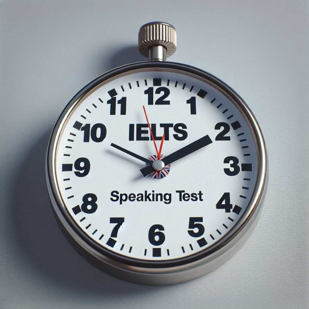 IELTS Speaking Test Clock