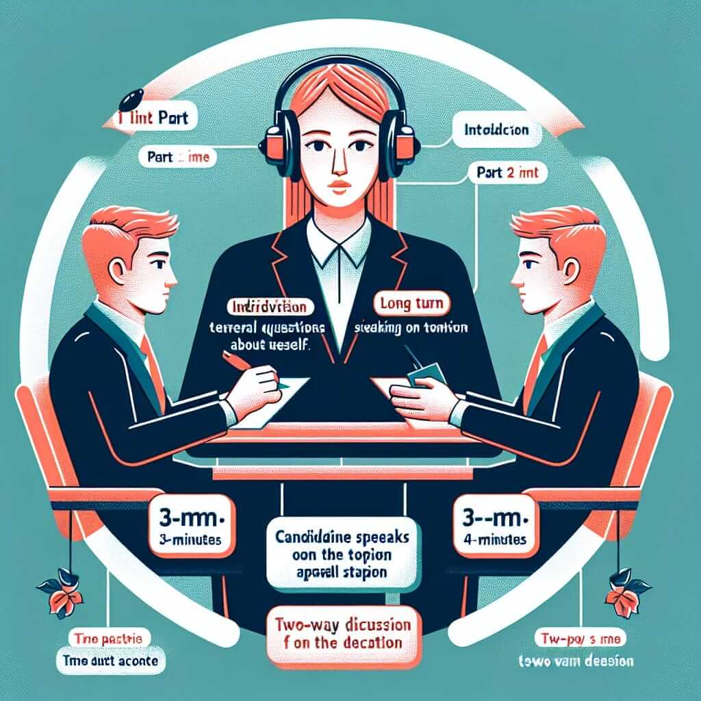 ielts speaking test structure