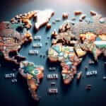 IELTS Test Locations World Map