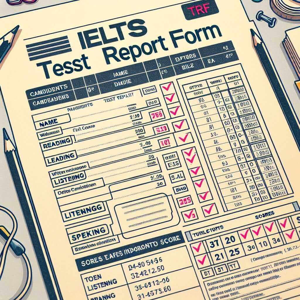 IELTS Test Report Form