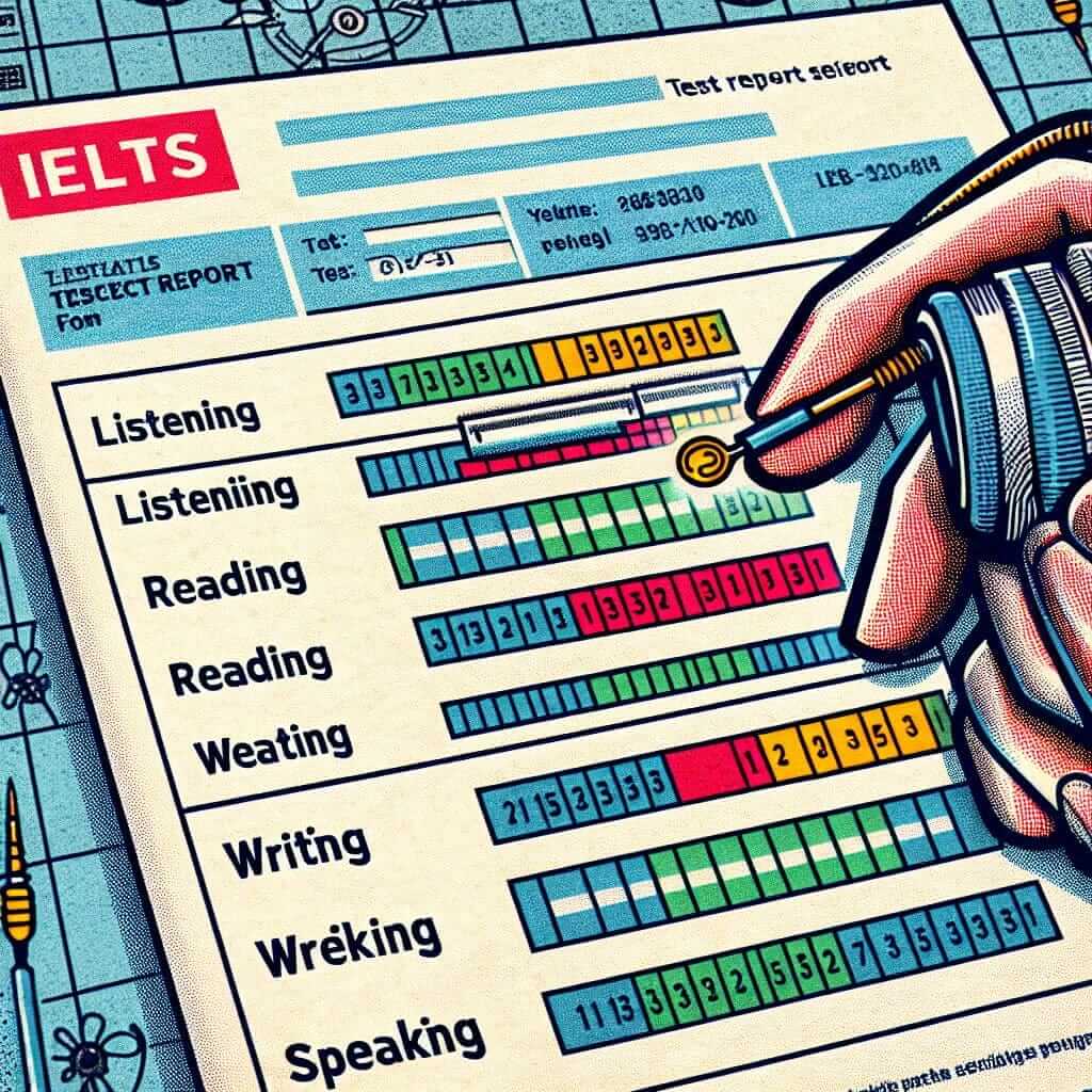 IELTS Test Report Form