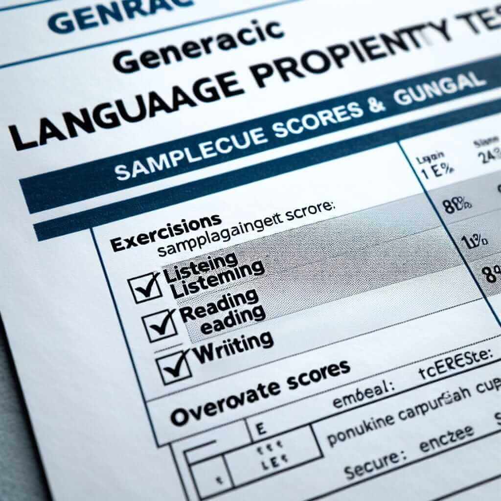 ielts test report form