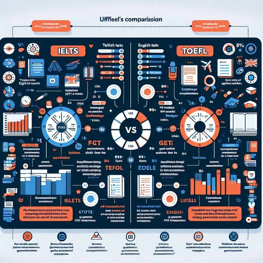 IELTS vs TOEFL Comparison Chart