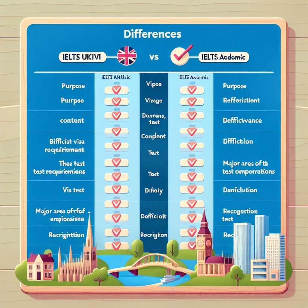 IELTS UKVI vs IELTS Academic