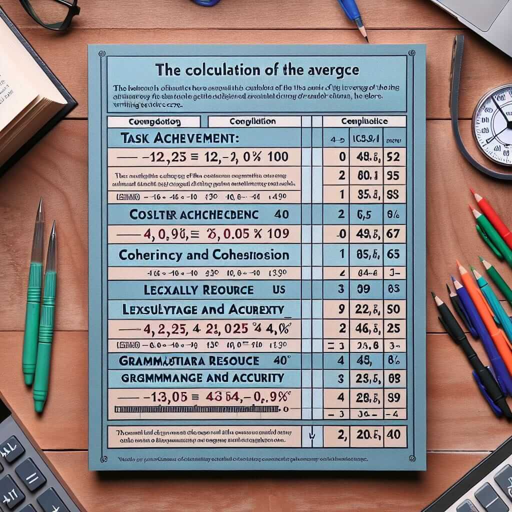 IELTS Writing Band Score Calculation