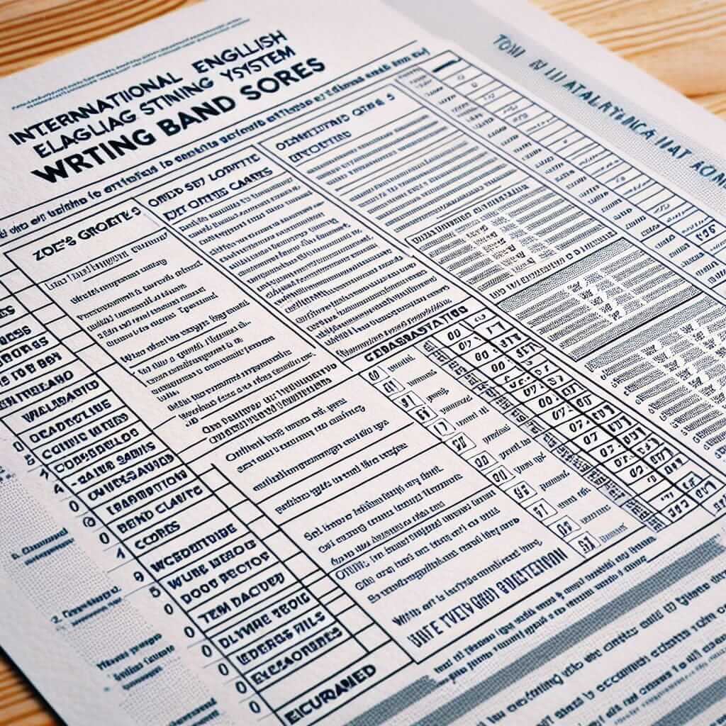 IELTS Writing Band Scores