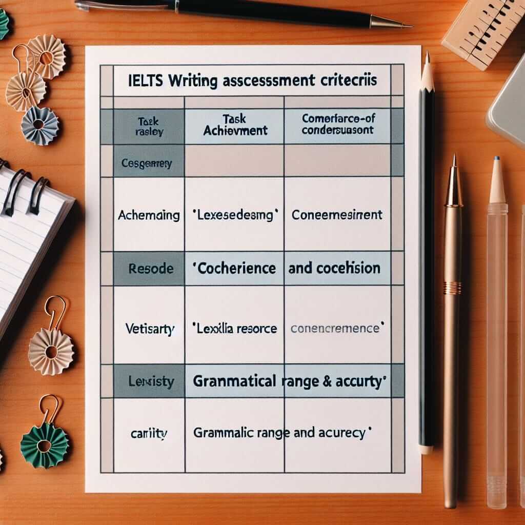 ielts writing score criteria