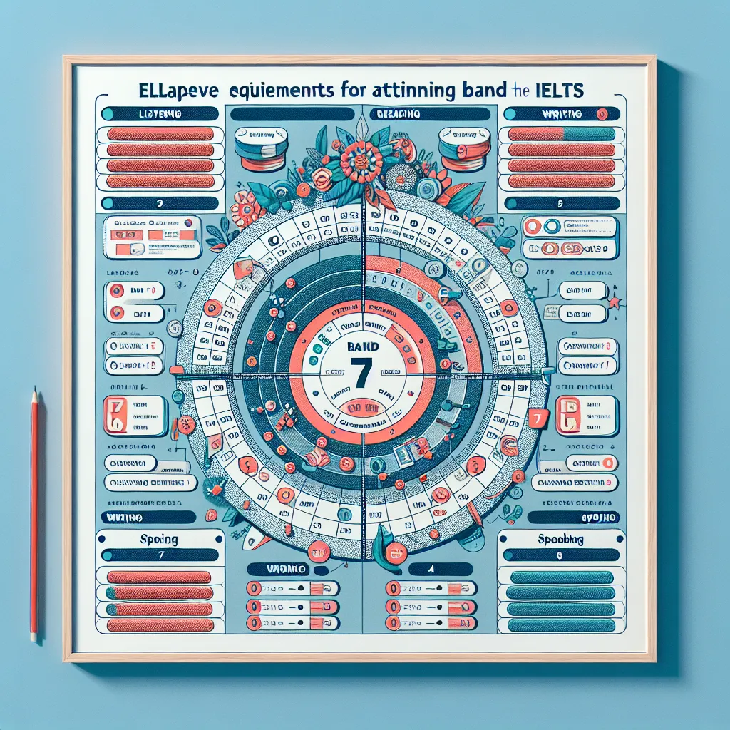 IELTS Band 7 Requirements Chart