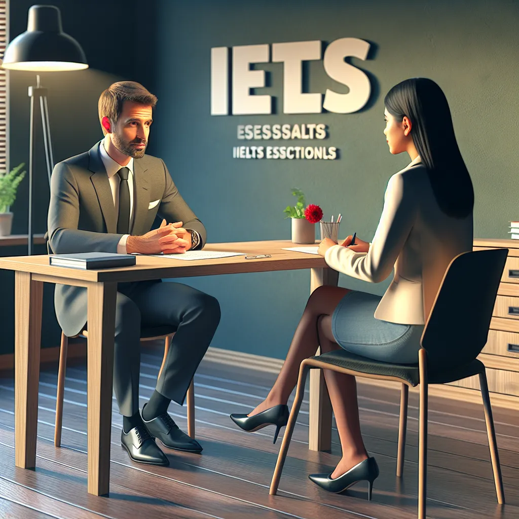 IELTS Speaking Test Room