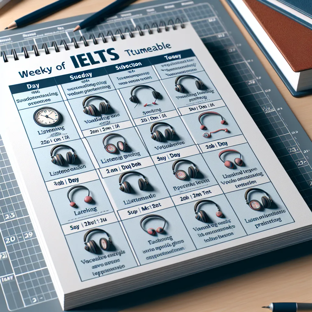 IELTS Study Plan