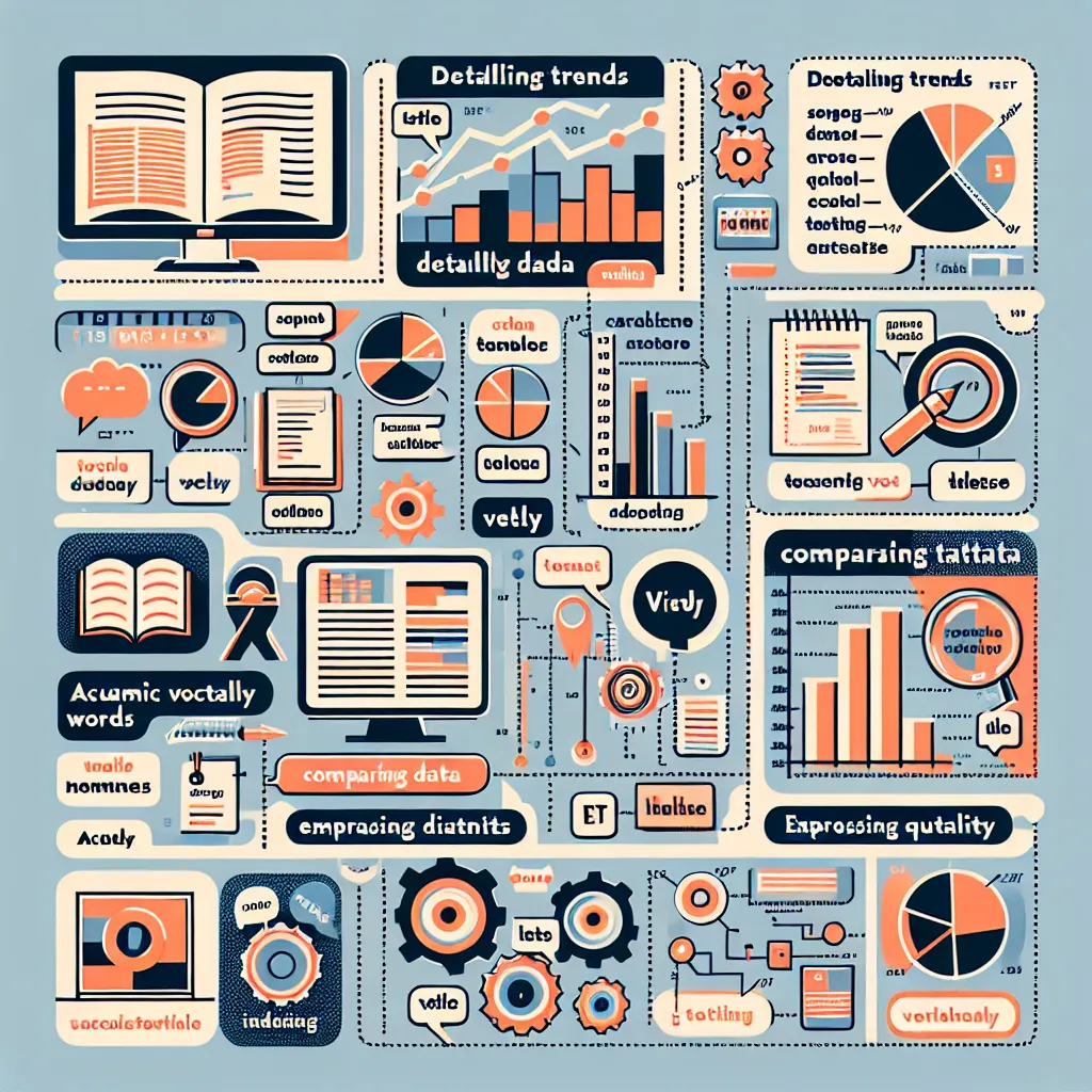 IELTS Task 1 Vocabulary Chart