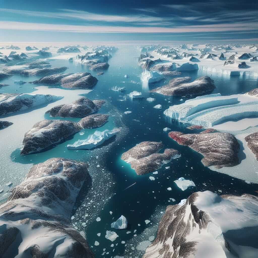 Ilulissat Icefjord in Greenland