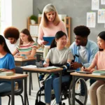 Inclusive education classroom