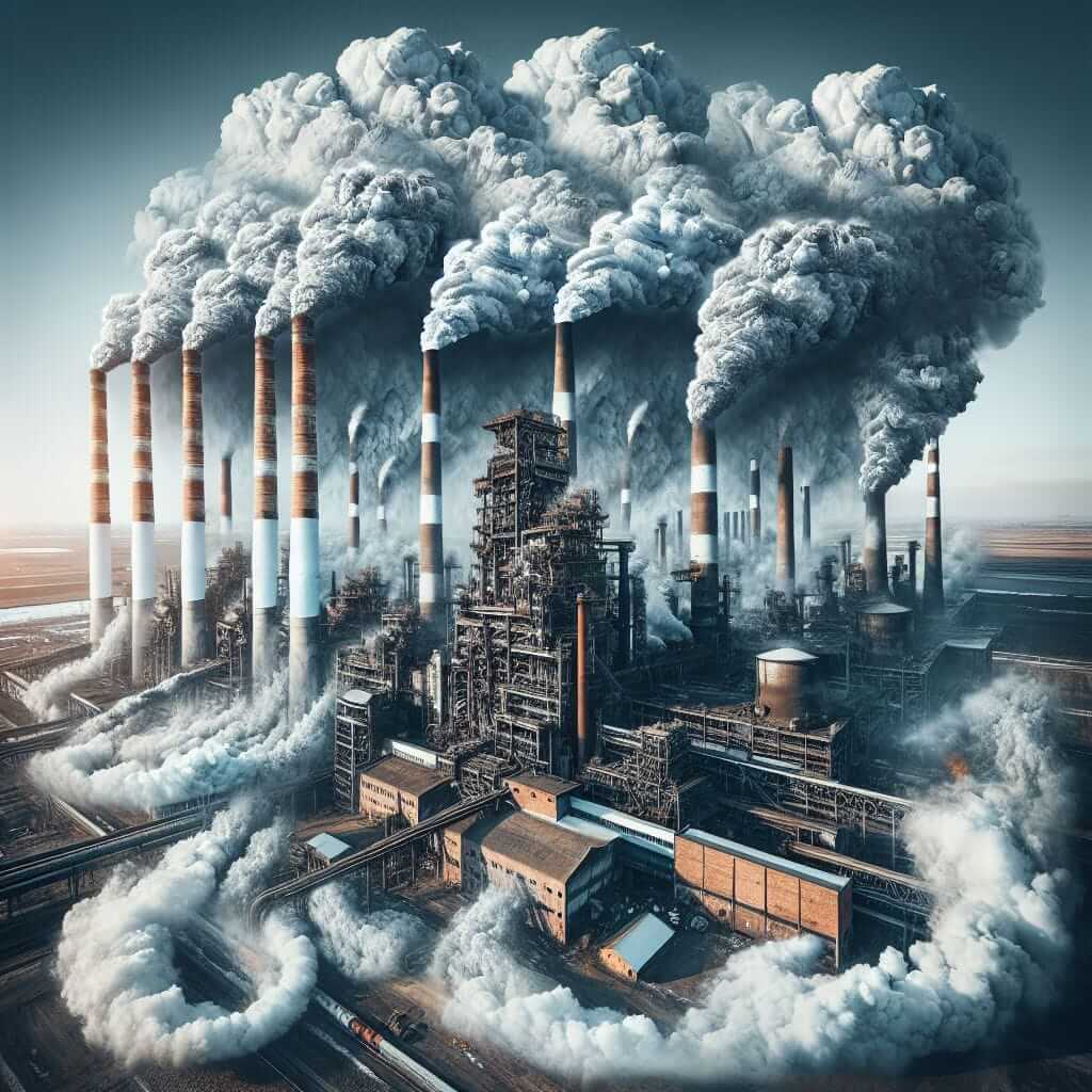 Air Pollution Due to Industrialization