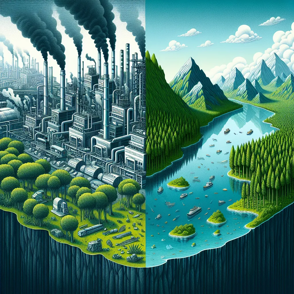 Industrial impact on environment