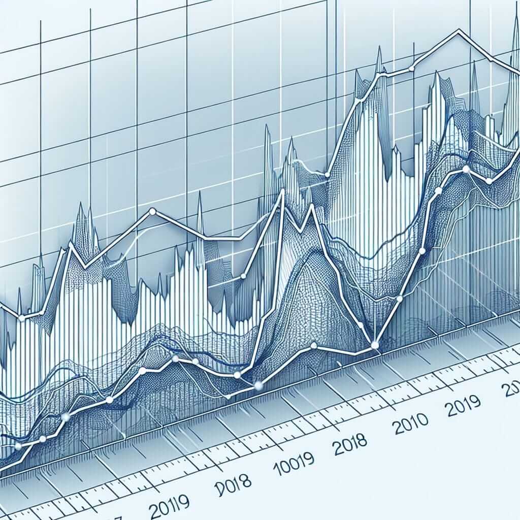 Graph showing inflation rates