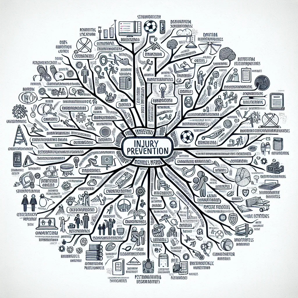 Injury Prevention Mind Map