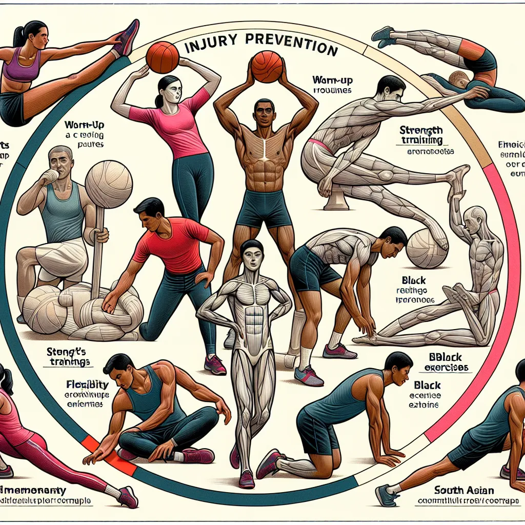 Injury Prevention Program Illustration