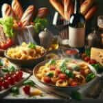 Italian Dinner Spread