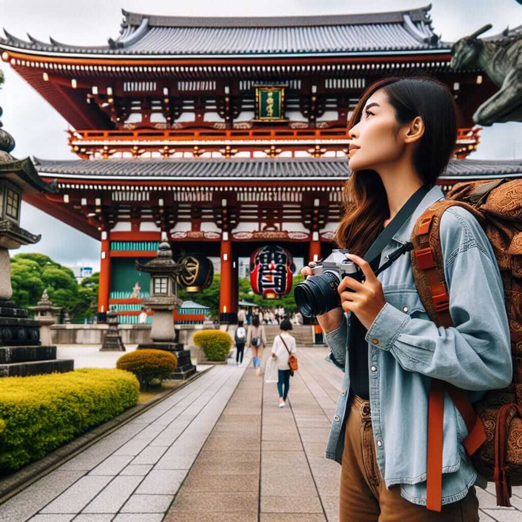 Traveling alone in Japan