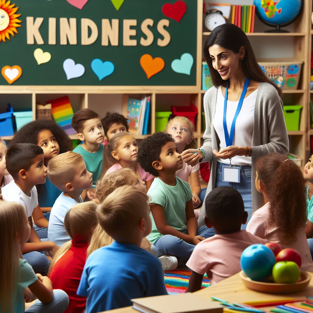 Teaching kindness to children